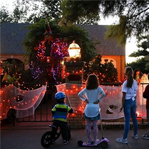 Fairy String Lights, 20FT 60 LED Copper Wire Battery Operated Waterproof Lights - Picture 4 of 8